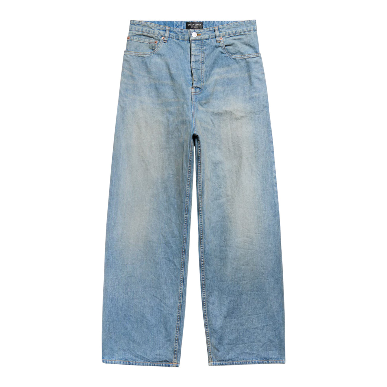 Balenciaga Men's Water-Resistant Ski Jeans