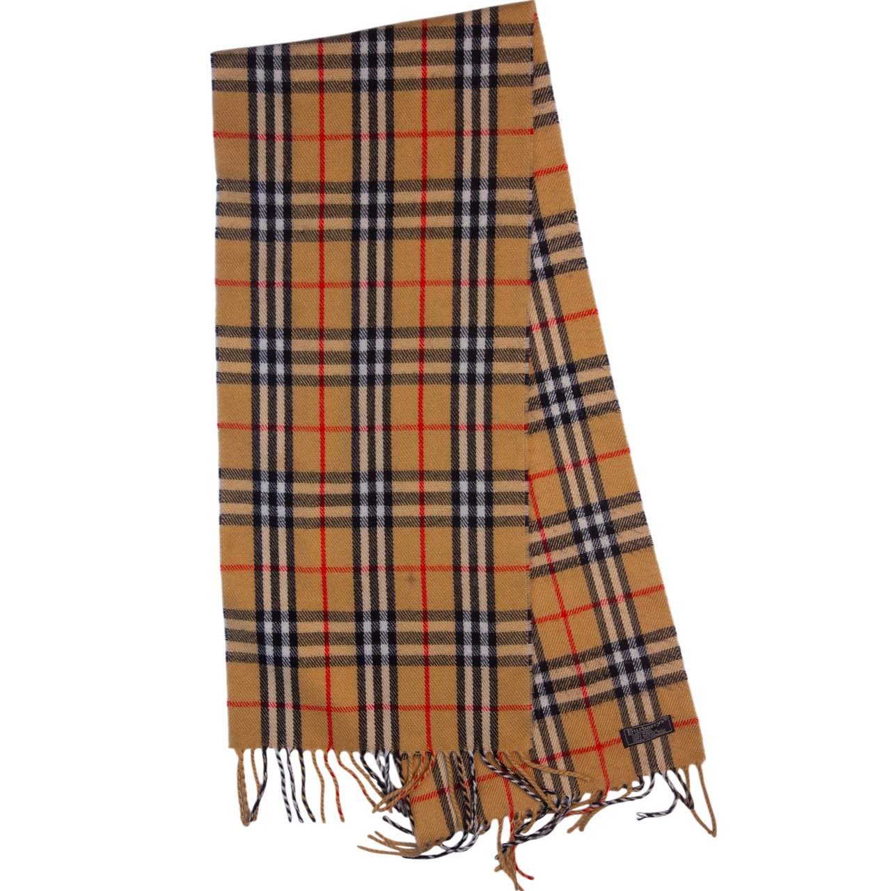 Burberry Check Wool Scarf