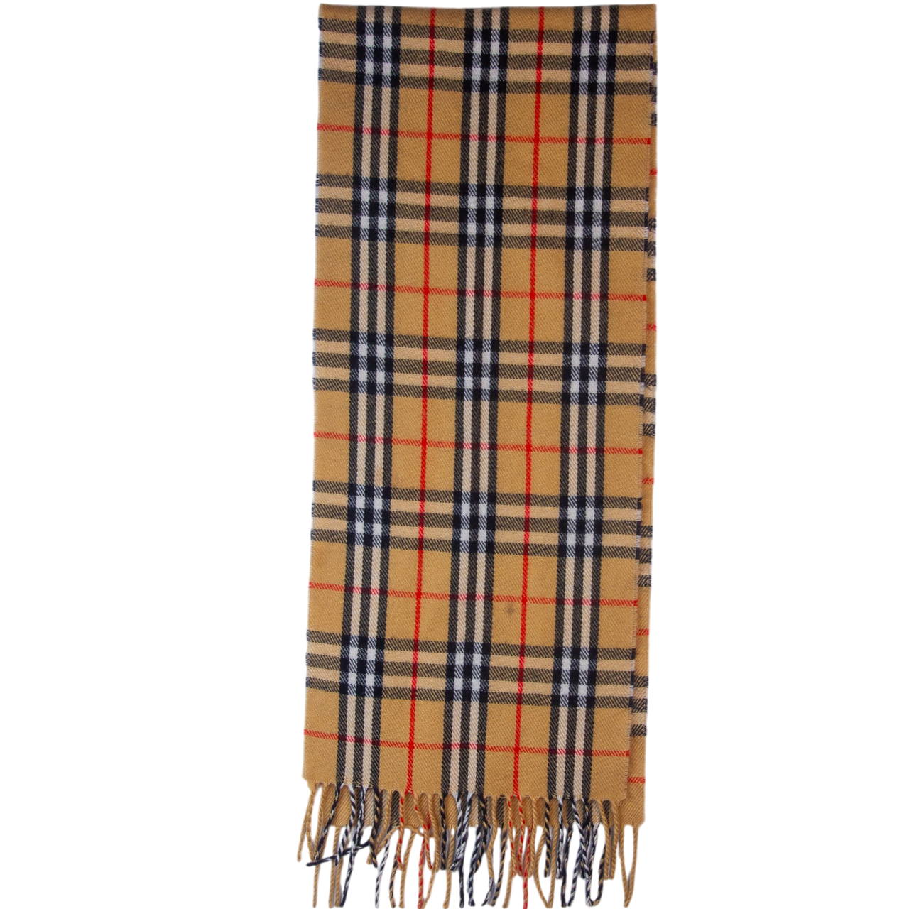 Burberry Check Wool Scarf