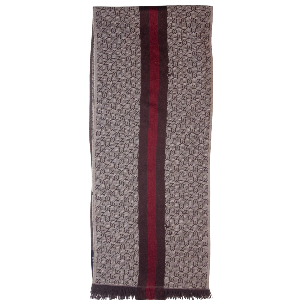 Gucci GG Wool Jacquard Scarf