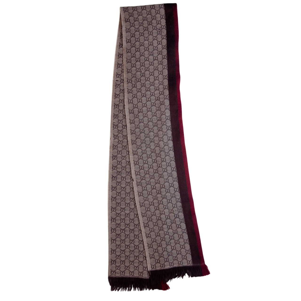 Gucci GG Wool Jacquard Scarf